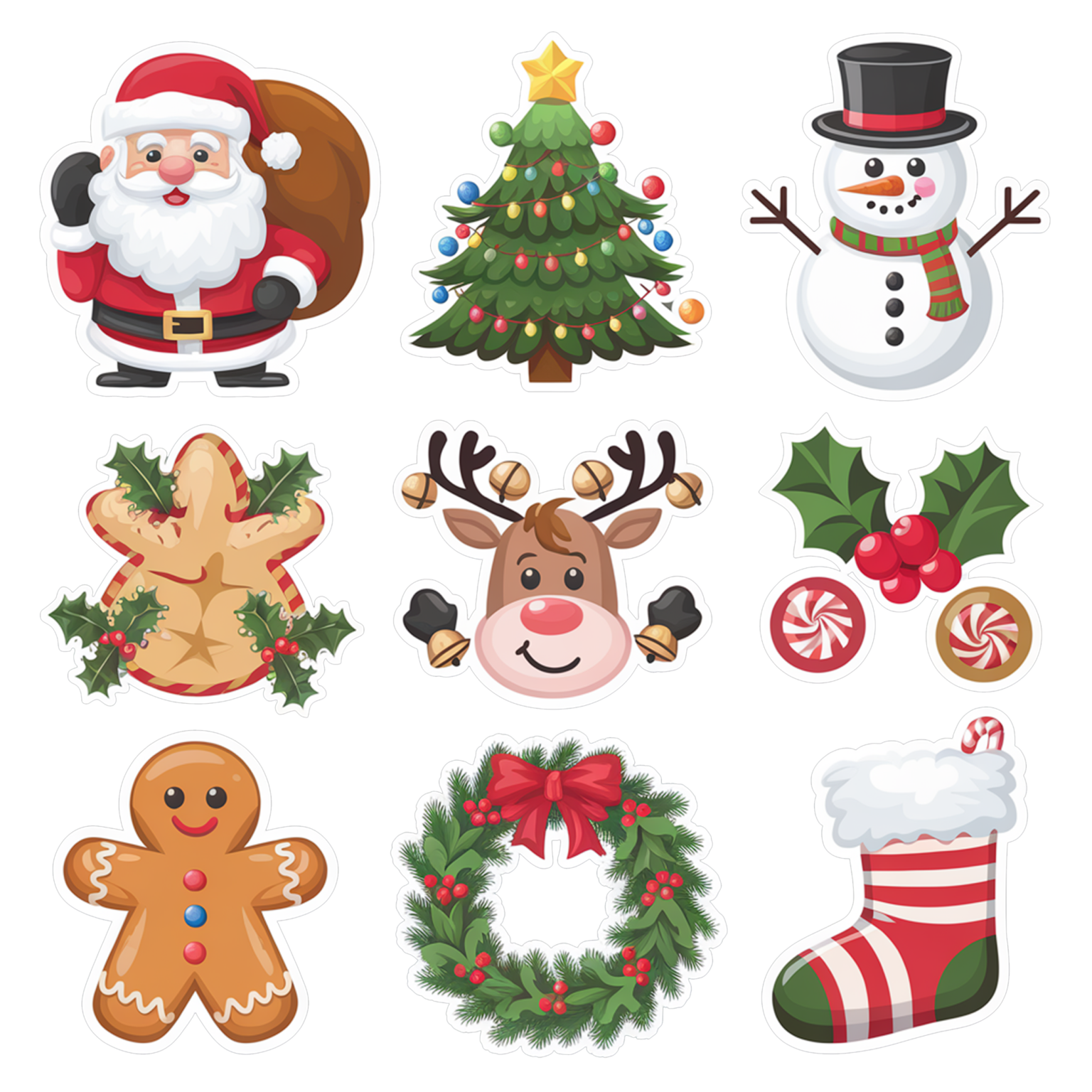 Hình in chủ đề Giáng Sinh Noel