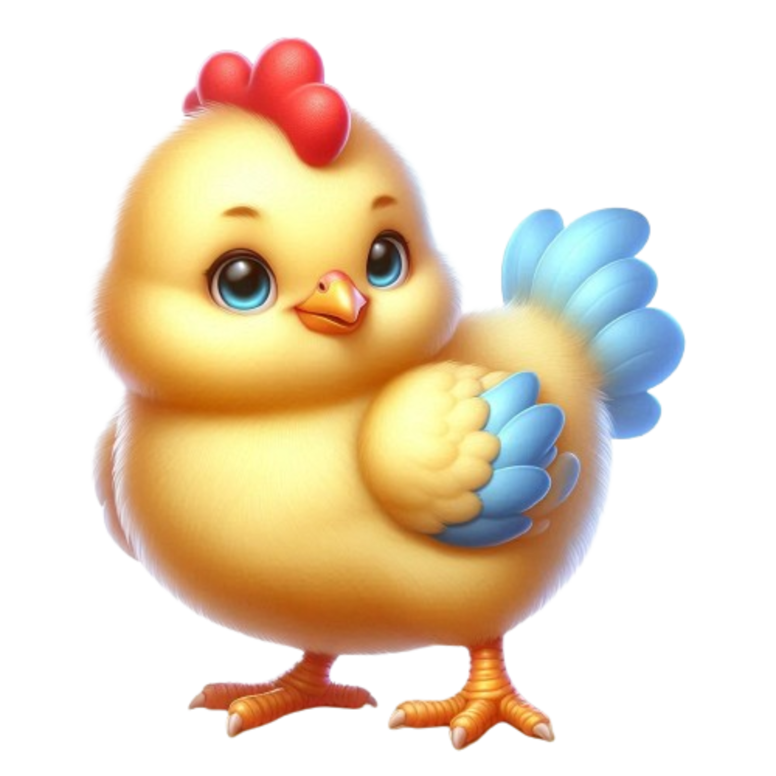 Hình in chủ đề con gà