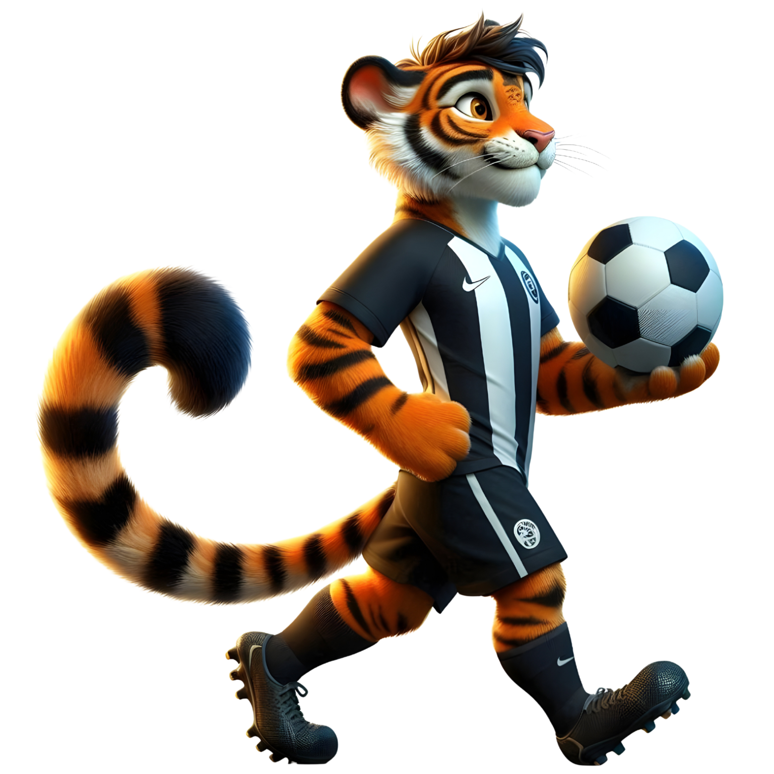 Hình in chủ đề con hổ