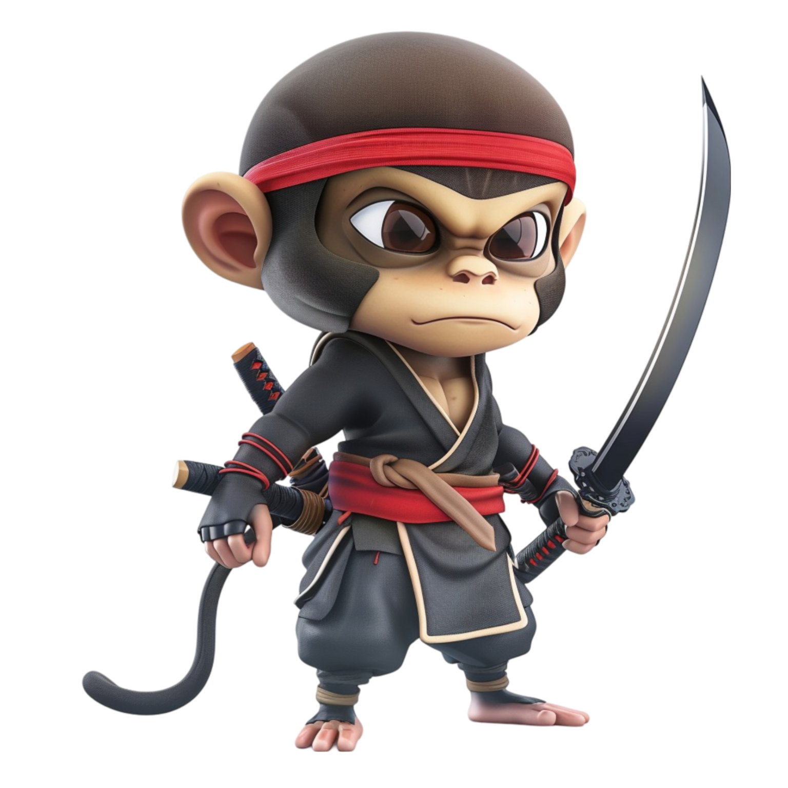 Hình in chủ đề con khỉ