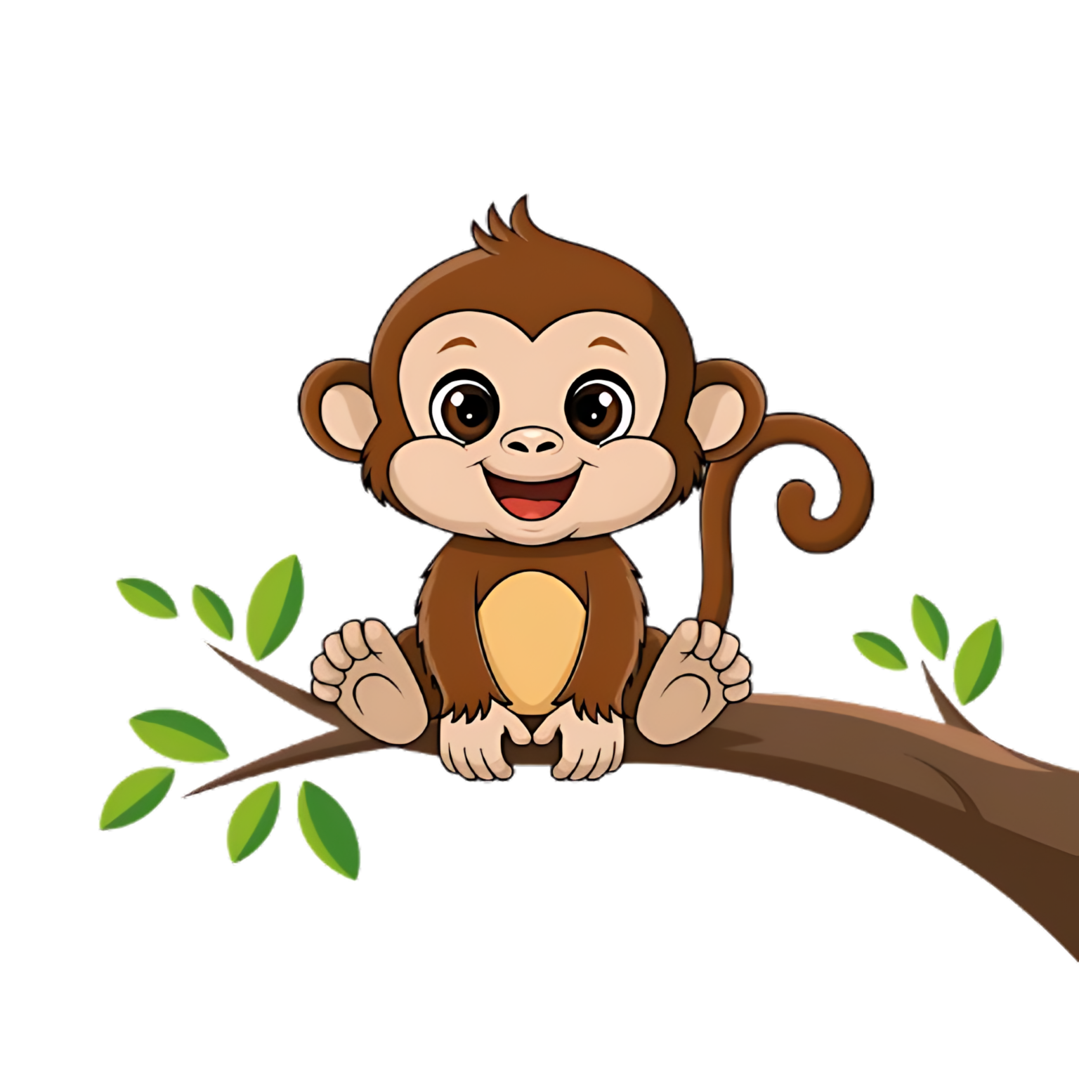 Hình in chủ đề con khỉ