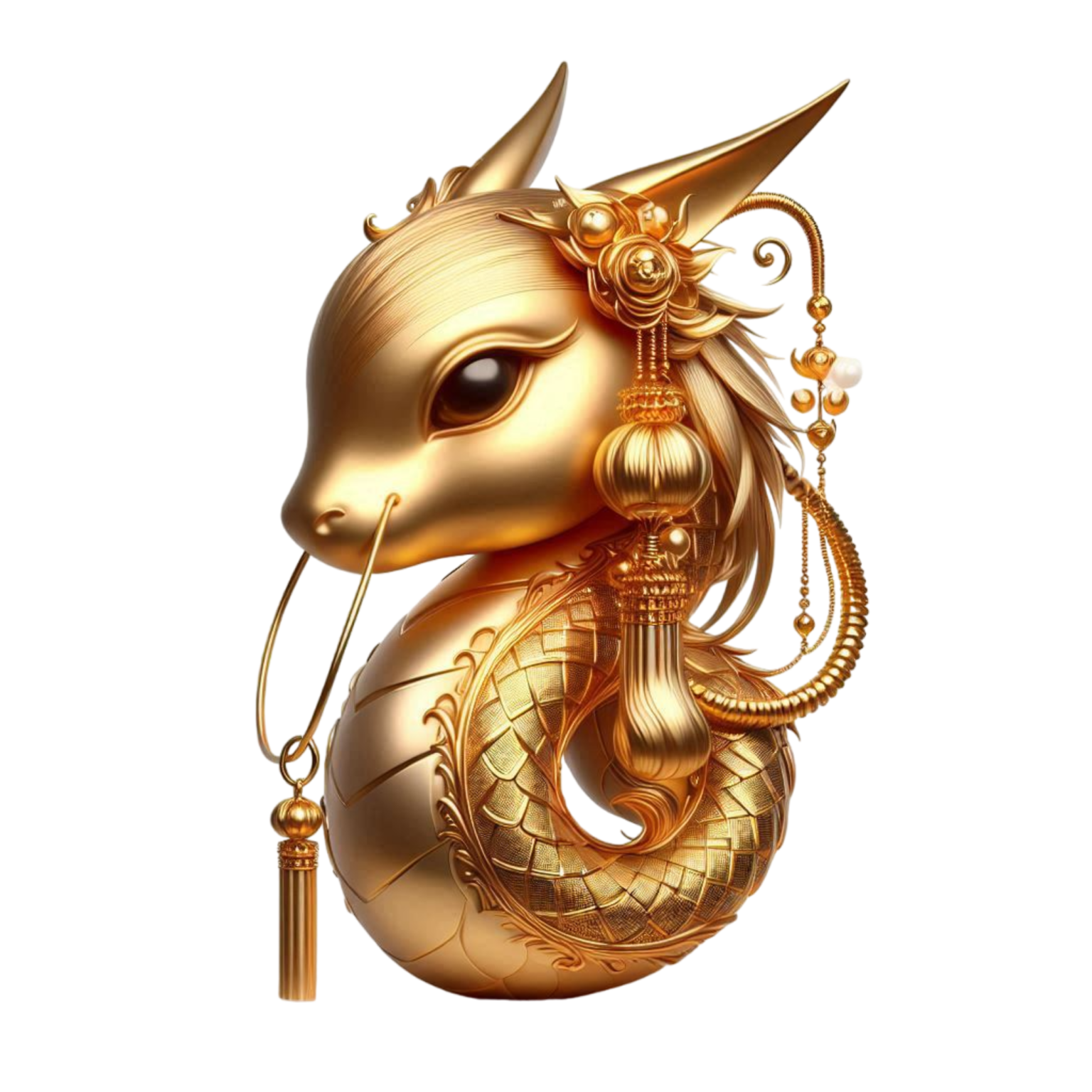 Hình in chủ đề con rồng cute (