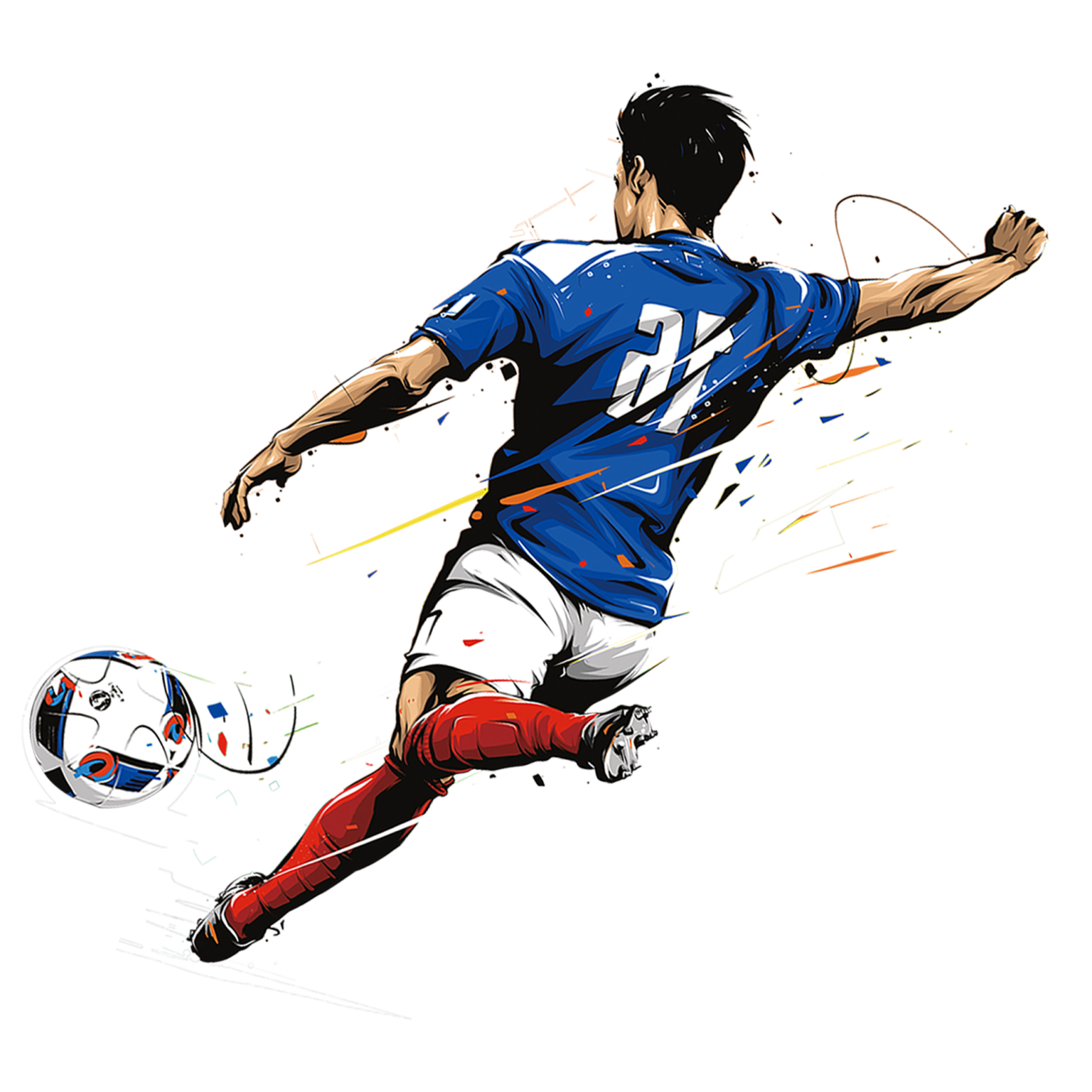 Hình in chủ đề thể thao bóng đá