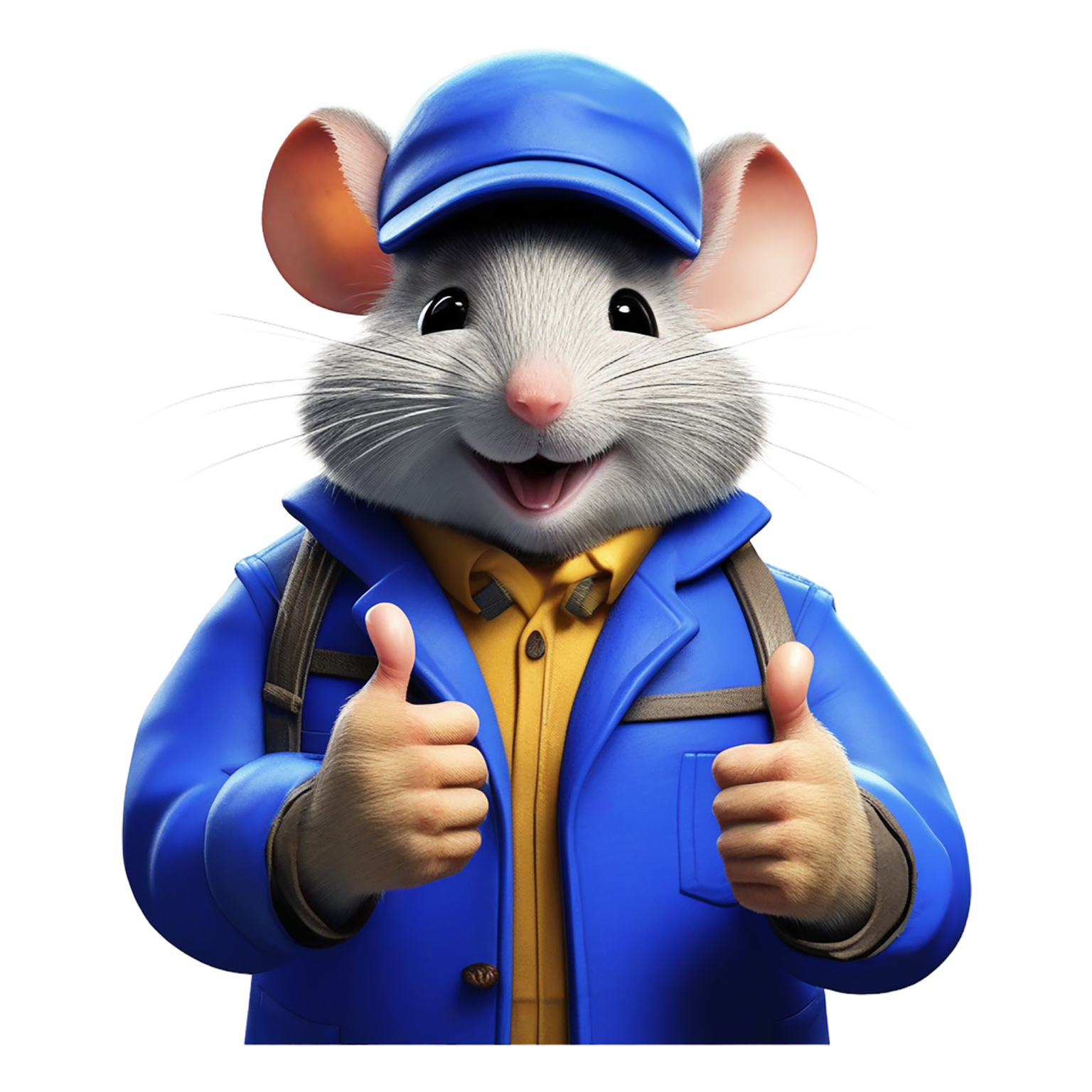 Hình in chuột cute dễ thương