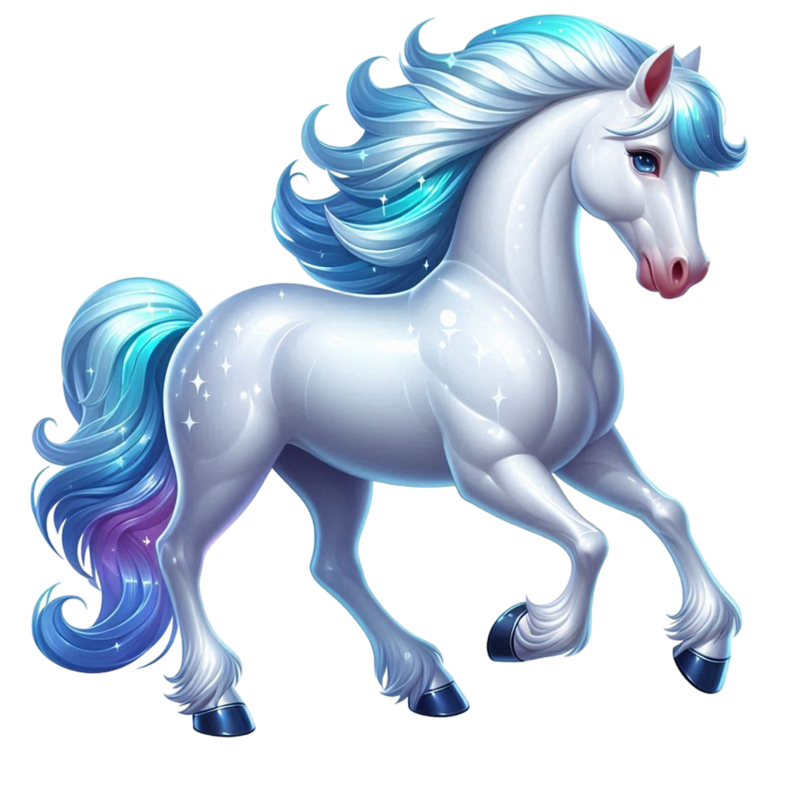 hình in chủ đề con ngựa