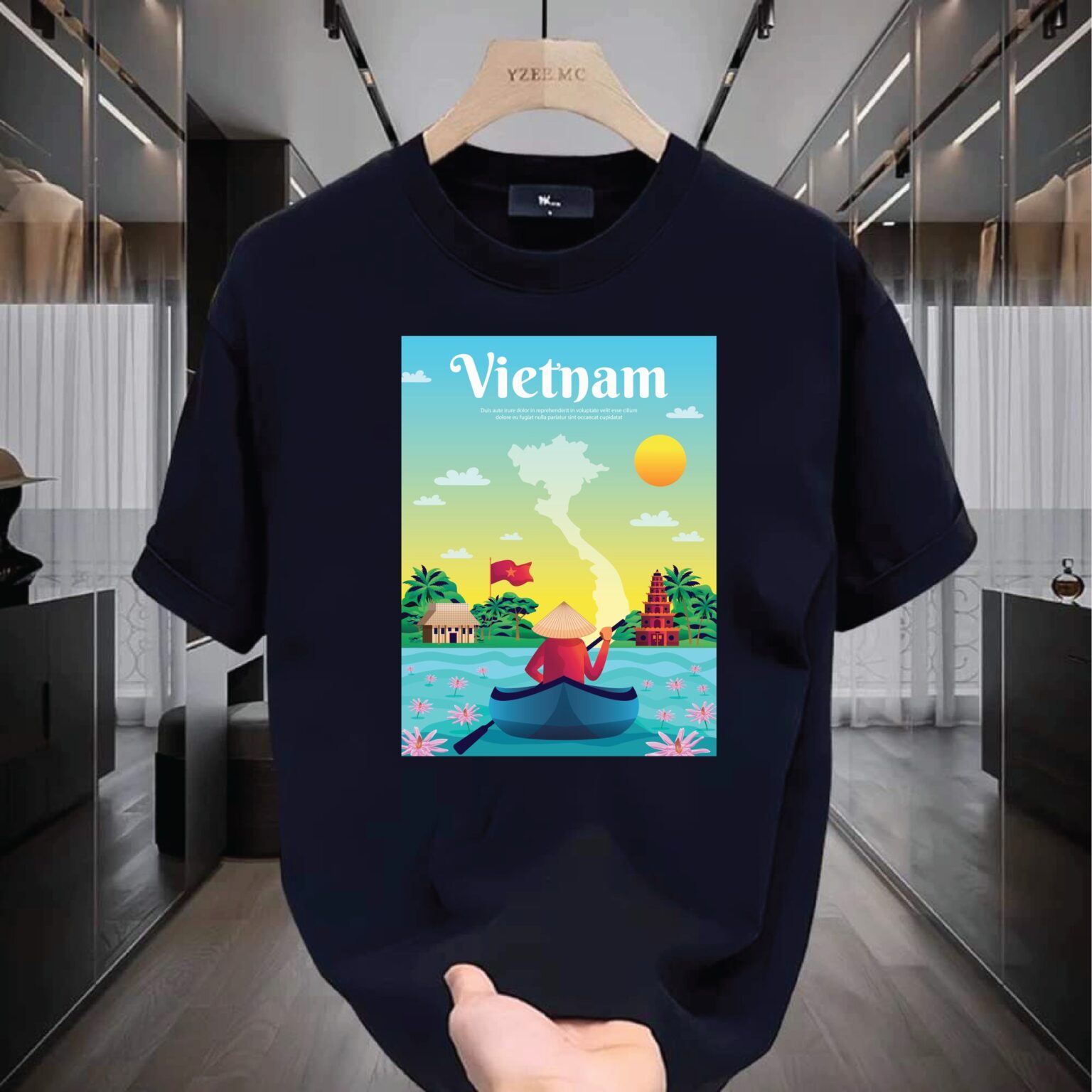 In áo thun du lịch hè