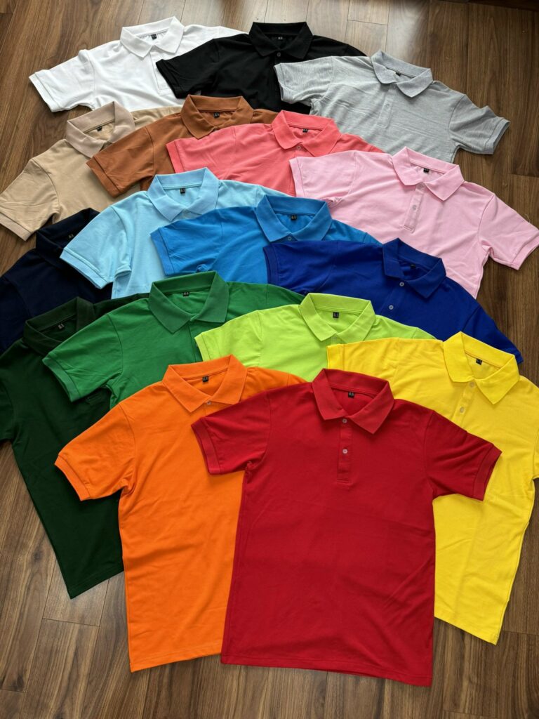 Phôi áo in Polo doanh nghiệp lấy ngay