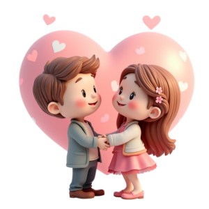 Hình in Chủ đề Tình Yêu lễ Valentine