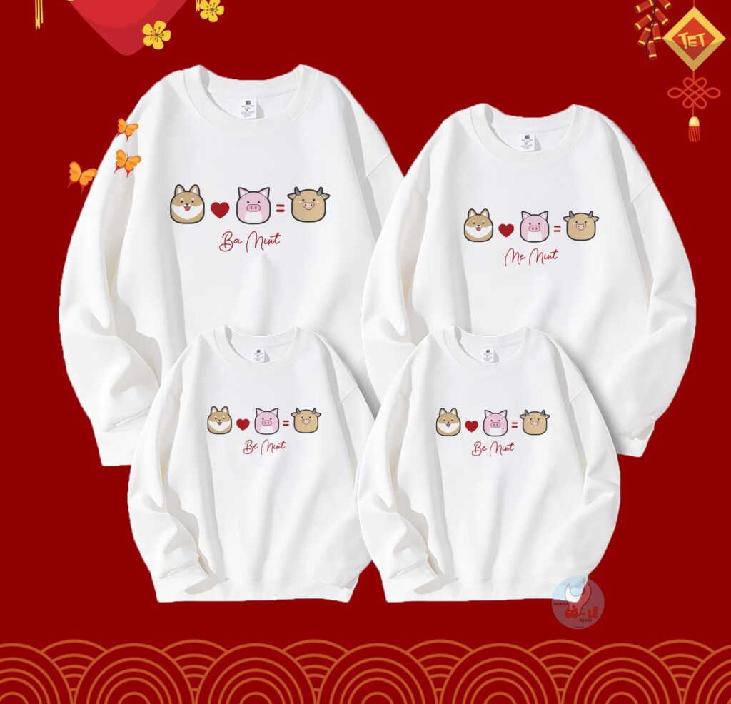 Áo hoddie Tết 2025