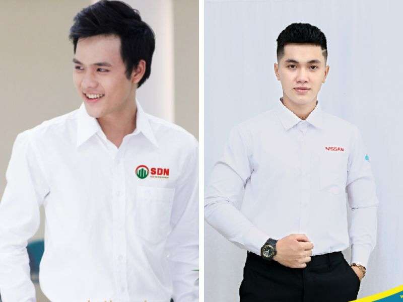 Xưởng in logo sơ mi