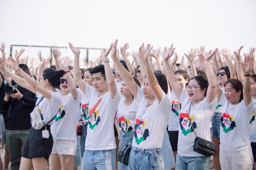 Đồng phục teambuilding doanh nghiệp
