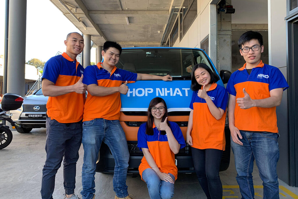 Áo thun ngành logistics